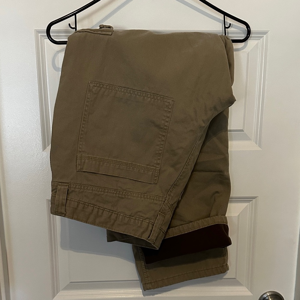 Men's Wrangler Lined Tan Pants